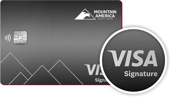 Visa signature card