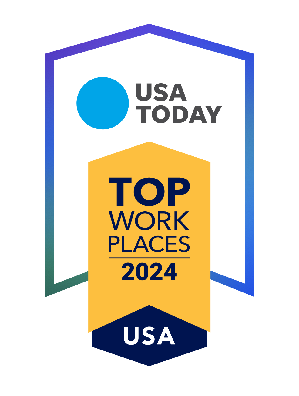 USA Today Top Work Places 2024