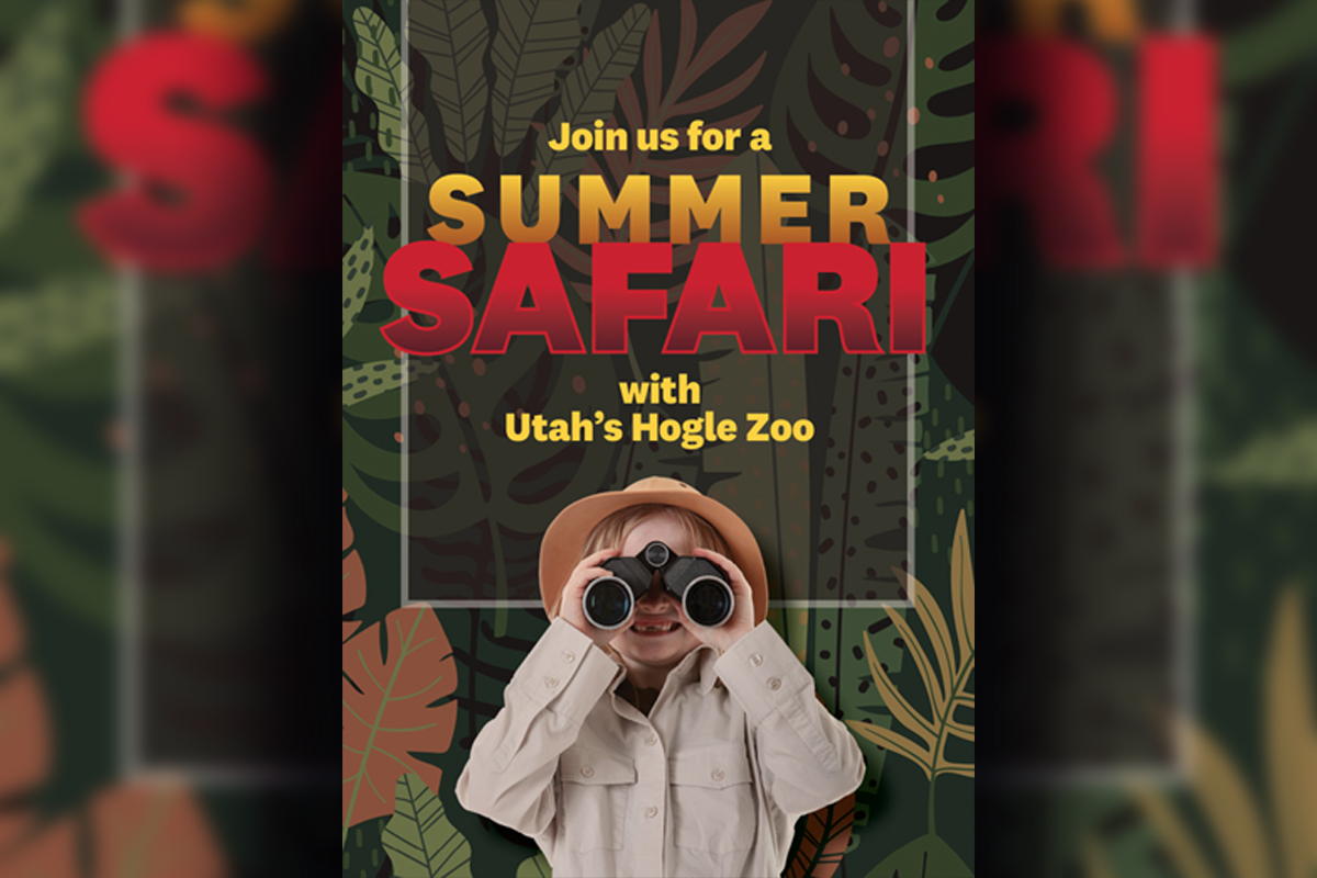 Utah Hogle Zoo Summer Safari Promo