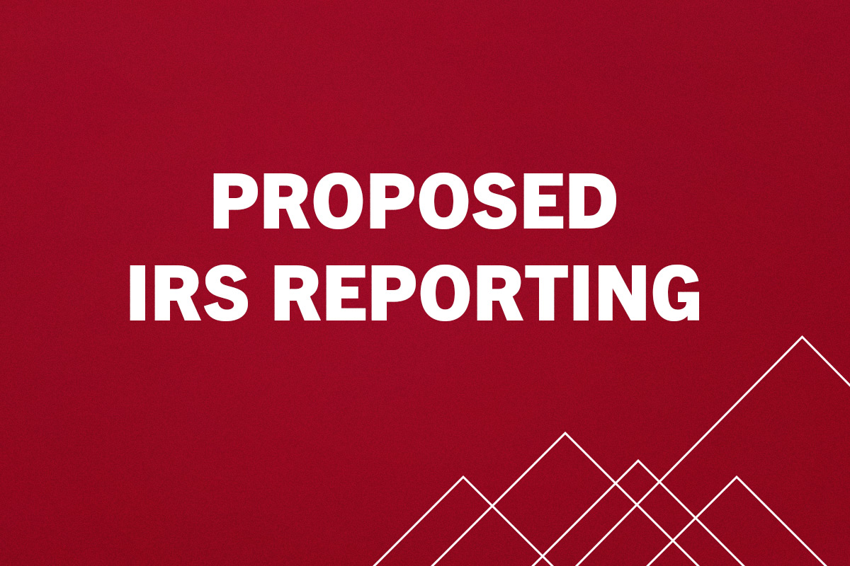 proposed IRS reporting