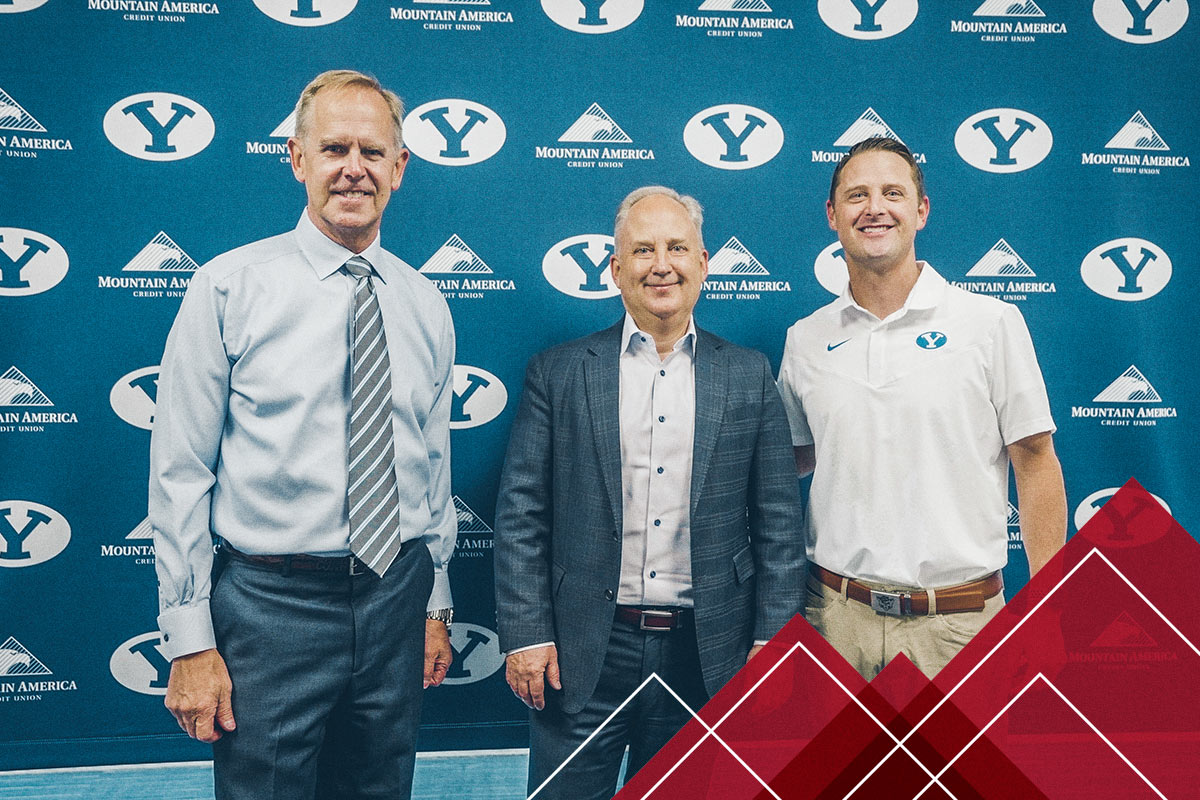 Mountain America and BYU employees for collaboration