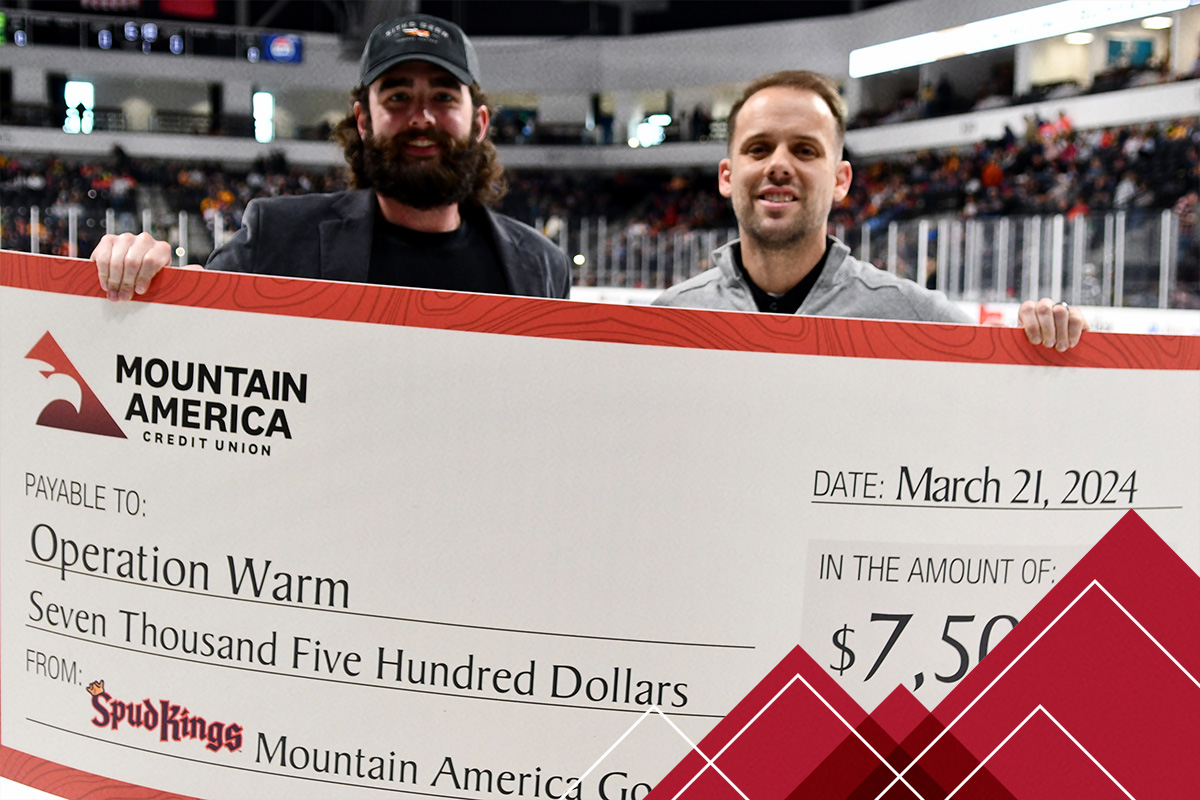 Mountain America and Idaho Falls Spud Kings Partner with Operation Warm