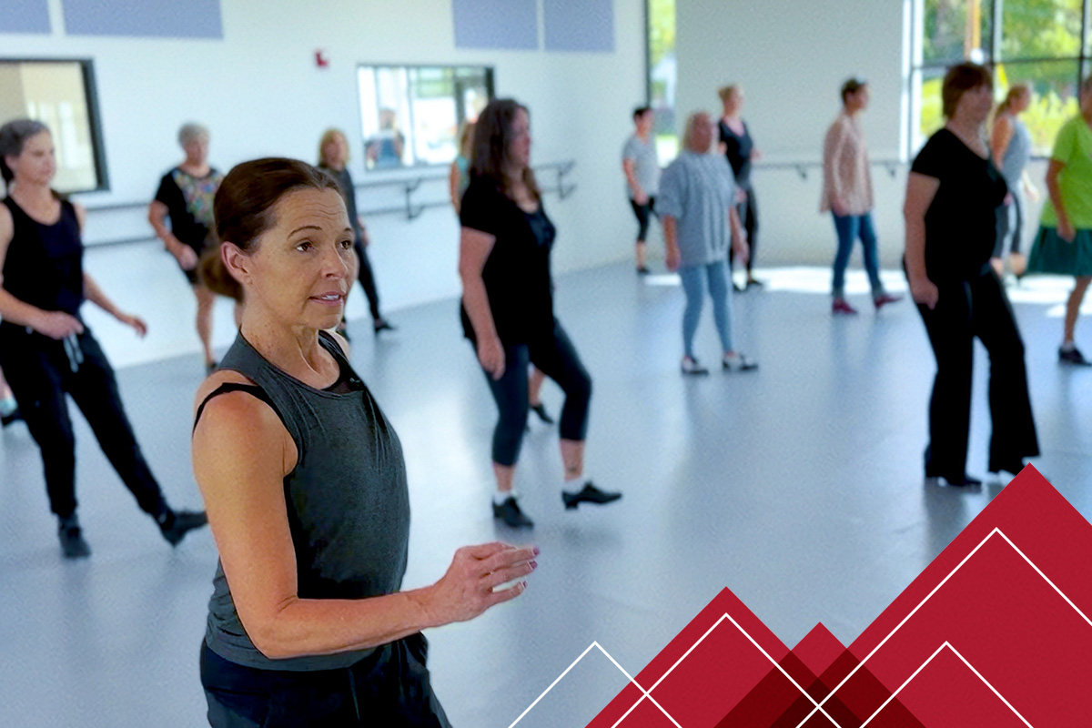 Mountain America member Kim Luke at her dance studio