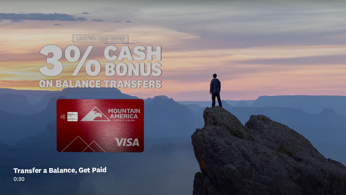 3% cash bonus on balance transfers video